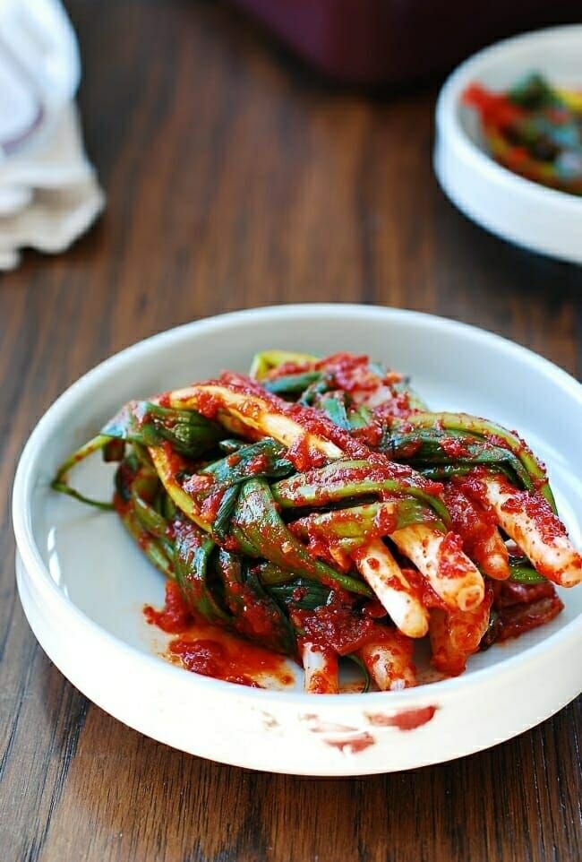 Spring Onion (파김치) Kimchi