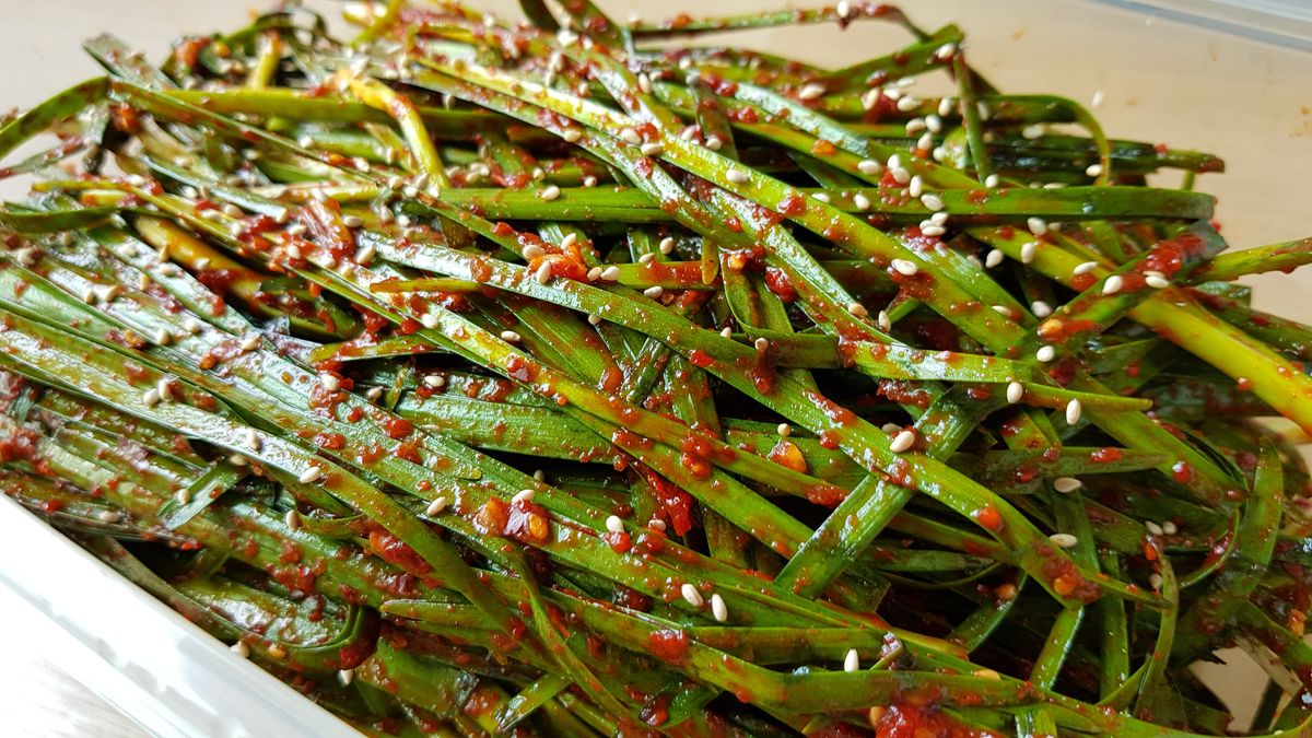Korean Chive Kimchi