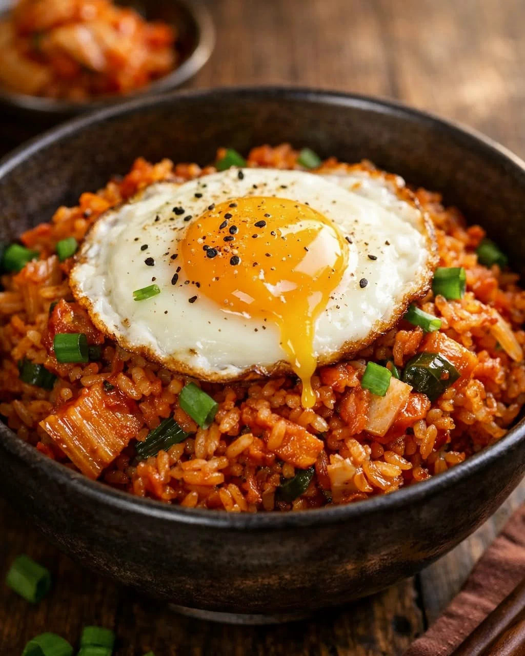 Kimchi Fried Rice (김치 볶음밥)