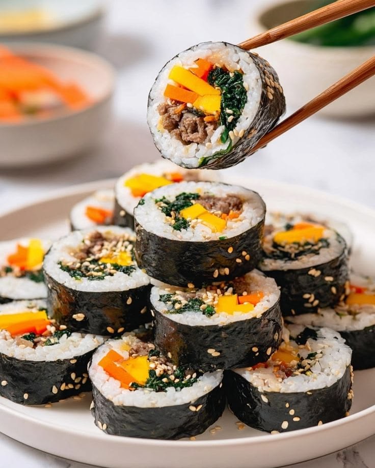 Gimbap Rice Rolls 김밥