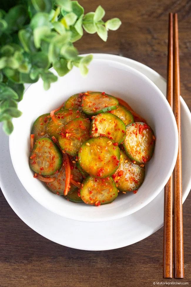 Cucumber Kimchi (사계절 상큼한 오이 김치)- 500gms