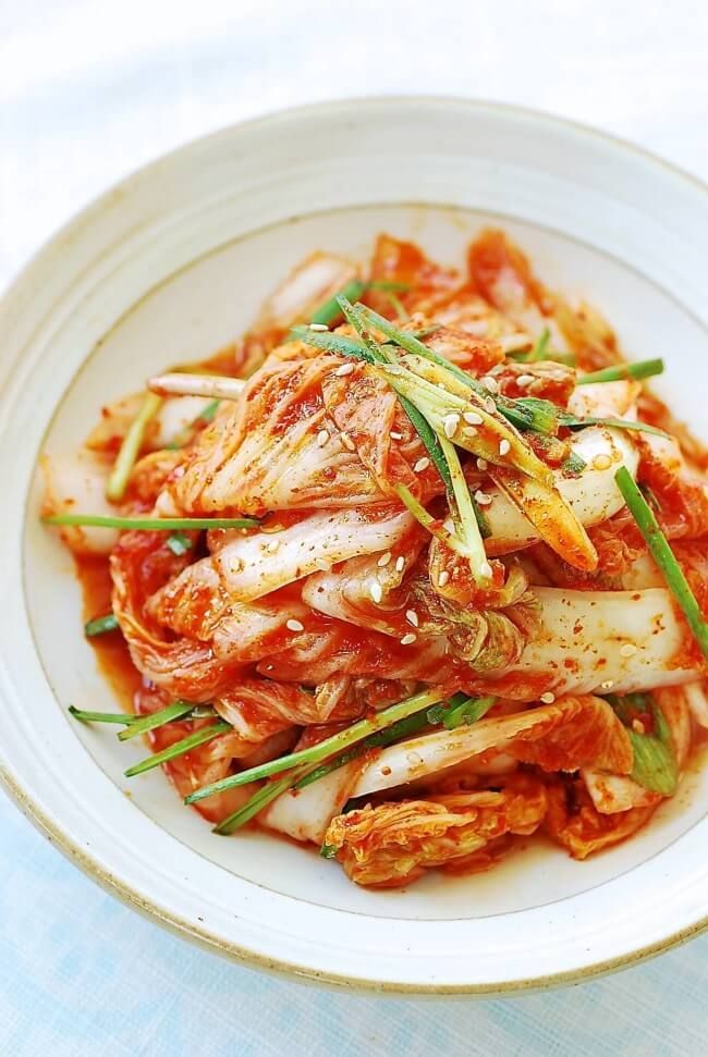 Geotjeori kimchi (겉절이 배추 김치)