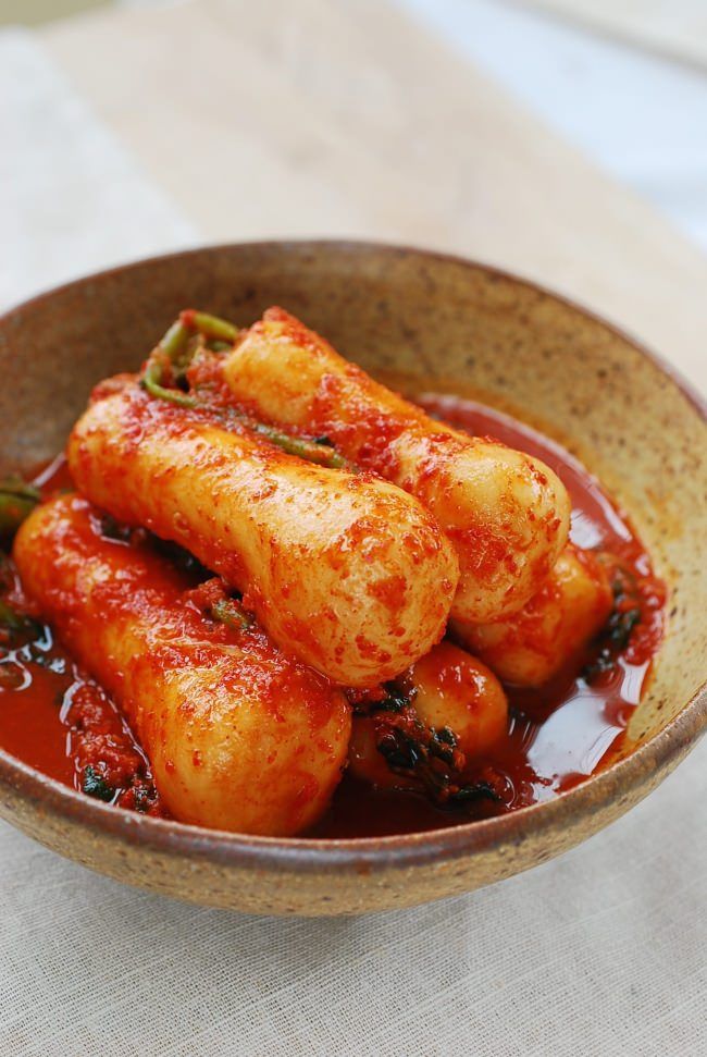 Chonggak Kimchi (국산 열무로 만든 총각김치)