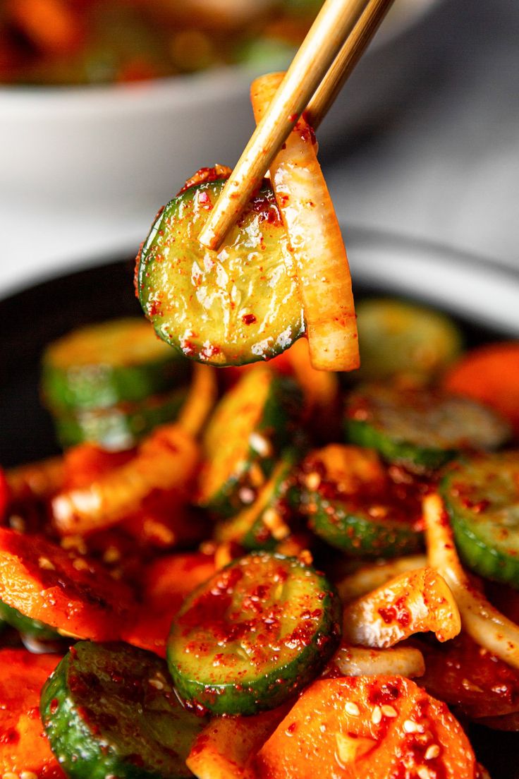 Cucumber Kimchi  상큼한 오이 김치