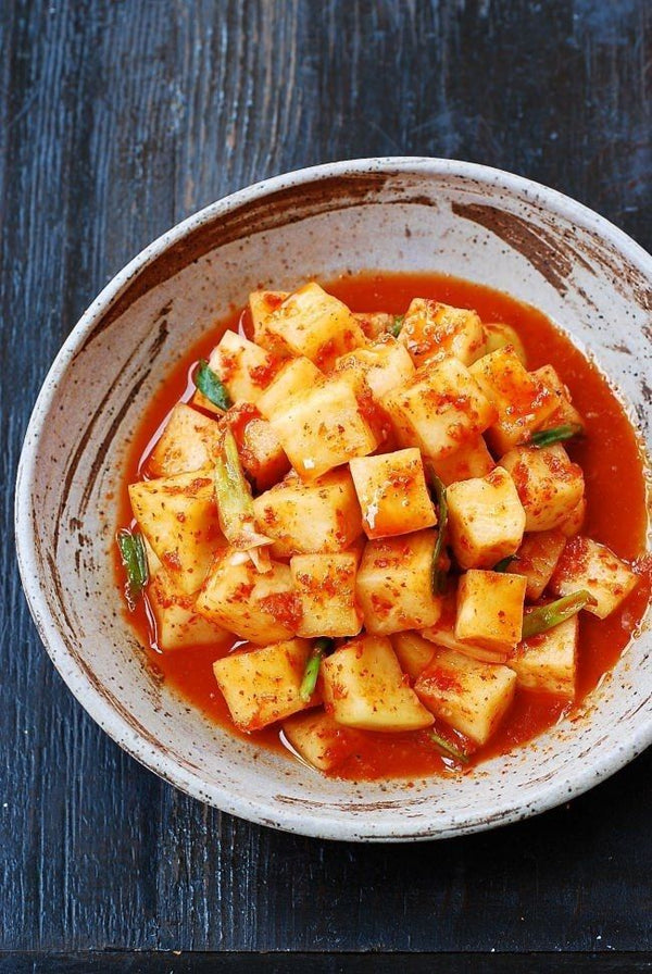 무김치(깍두기)