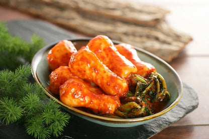 Chonggak Kimchi (국산 열무로 만든 총각김치)