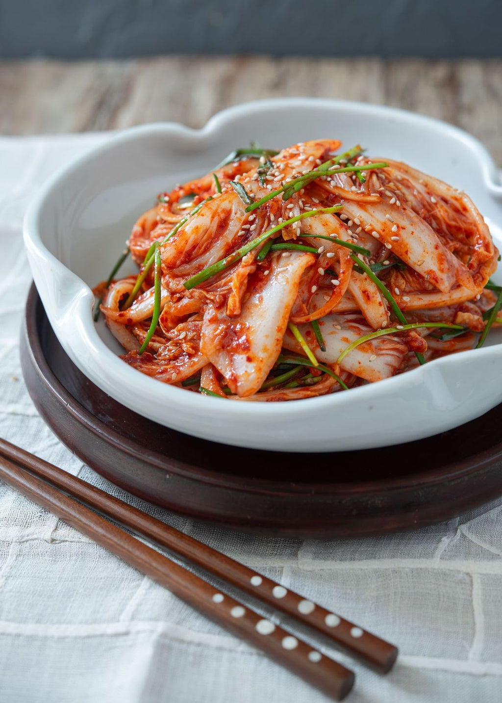 Geotjeori fresh kimchi 겉절이 배추 김치