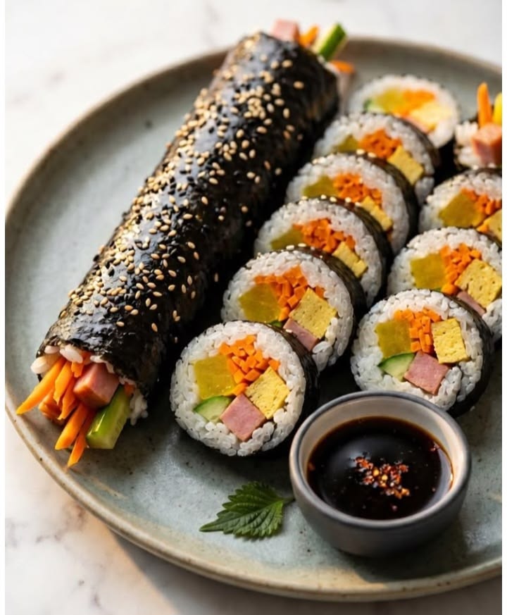 Gimbap Rice Rolls 김밥